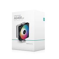 DEEPCOOL AG400-LED 120mm HAVA SOĞUTMALI İŞLEMCİ FANI AM5-1700p
